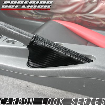 画像1: カーボンルック サイドブレーキブーツ GTO Z16A