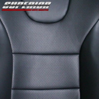 画像2: RECARO レカロ SPORT JC用 パーフォレイトバージョンシートカバー 【ブラック】