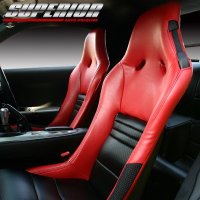 ブラックカーボンルックシートカバー RX-7 FD3S RZ 純正RECARO