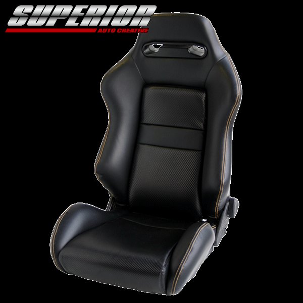 画像2: RECARO レカロ SR-2 カーボンルックシートカバー 【ブラック】 (2)