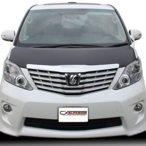 画像: CX SUPERIOR ボンネットマスク 20系アルファード専用(ANH/GGH/ATH の 20W/25W)