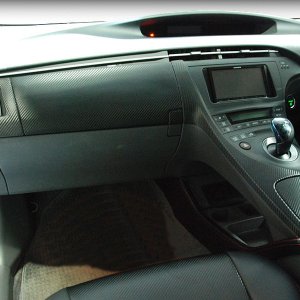 画像: CX SUPERIOR カーボンルックインテリアパネル プリウス 30系